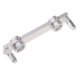 thumbnail image 3 of Soporte de parachoques de licencia trasera de metal para accesorios axiales de vehículos todoterreno SCX10 90046 90047, 3 of 9