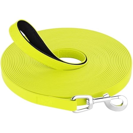 Eryueer Training Lead for Dogs, 3M/9.8FT Waterproof Extra Long Line Dog Lead with Soft Padded Handle, Training Leads Leash for Recall & Obedience for all Sized Dogs, for Swimming Walking Playing