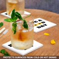 thumbnail image 3 of 3drose, Image of Quote About Have a Good Day with Sunflower, Set of 4 Ceramic Tile Coasters, 3 of 7