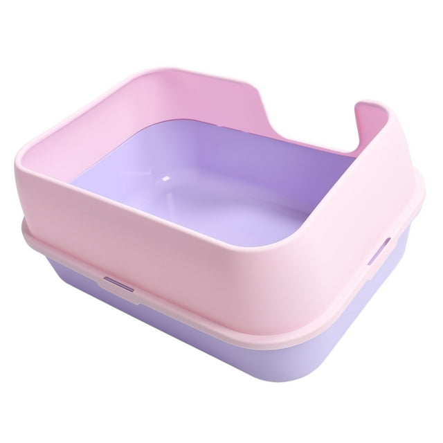 Caja De Para Gatos Extra Grande Y Segura A Prueba De Salpicaduras Para Varios Gatos