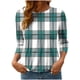 thumbnail image 2 of mfyjkho Tops Casuales Para Mujer, Camiseta Estampada Informal Y Moderna Para Mujer Con Cuello Redondo Y Mangas 3/4 Tops Para Salir Para Mujer Xxl, 2 of 7