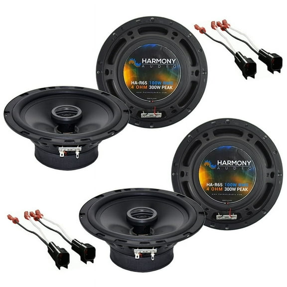 Jeep Cherokee 1997-2001 Factory Speaker Replacement Harmony (2) R65 Package New