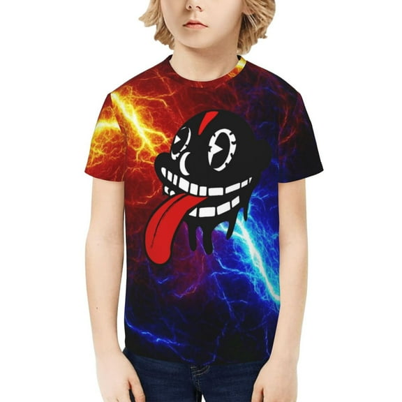 Lil Darkie Kids T-Shirt 3d Printed Graphic T-Shirts Boys And Girls Short Sleeve Shirts For Youth Kids X-Small