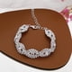 thumbnail image 4 of Collar, pulsera, pendientes, collar, cadena de clavícula, tejido de diamantes de imitación, popular en Europa y América, 4 of 5