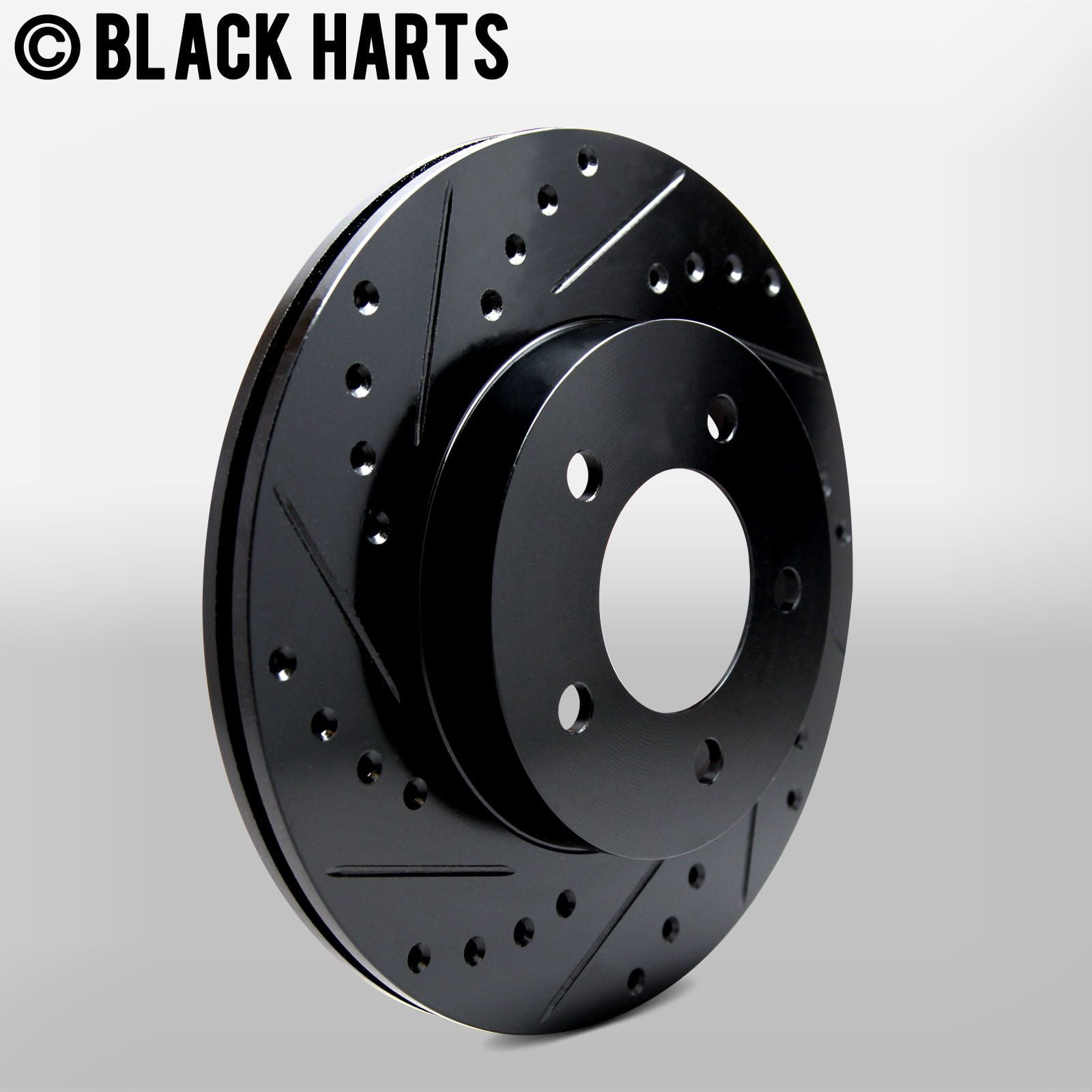 Hart Brakes Bremsen Set Vorne – Bremsscheiben & Bremsbeläge Für Dodge Ram 2500/3500 (2000-2002), Gebohrt & Geschlitzt