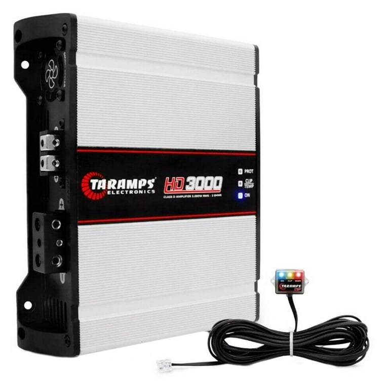 Taramps HD 3000 Watt 1 Ohm Mono Amplifier for Automotive Sound