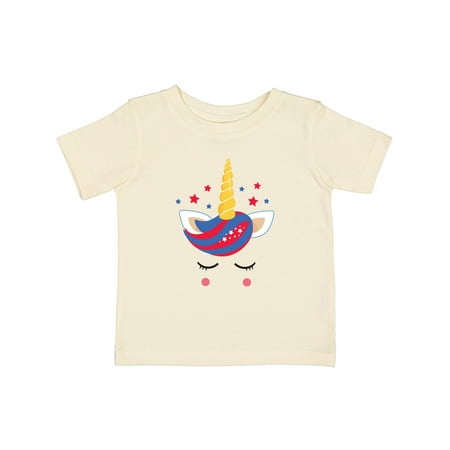 

Inktastic Memorial Day Unicorn Face Gift Baby Girl T-Shirt