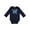 Navy, variant on Pi Day Boys Cutie Pi Math Boys Long Sleeve Baby Bodysuit