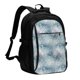 thumbnail image 1 of Easygdp enchanted winter snowflake holly Mochila para Laptop de Viaje con Puerto USB, Mochila para Laptop con Puerto de Carga USB para Mujeres y Hombres, 1 of 7