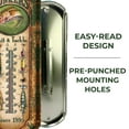 thumbnail image 4 of Rivers Edge Powder-Coated Tin Wall Thermometer, Durable UV Coated Design, 4 of 7