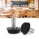 thumbnail image 5 of Hands DIY Paquete de 20 Pies de Nivelación Ajustables Muebles de Pie de Mesa M8 Tornillo Protector de Piso Antideslizante Muebles Ajustables Tornillo de Nivelador Tornillo de Pie de Base Redonda Negra para Sofá Silla Patas de Mesa, 5 of 5