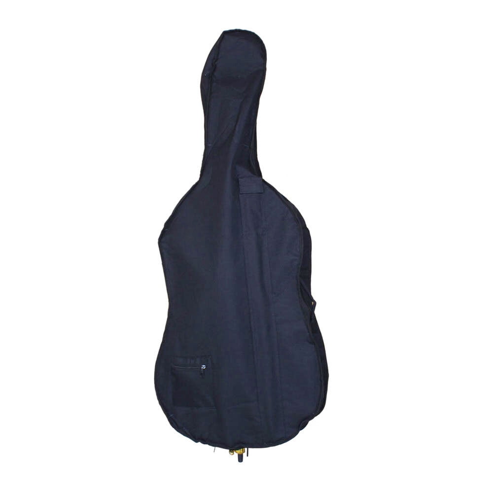 Hassch 4/4 Acoustic Cello Set Full Size 4-Strings Cello with Case Bow Rosin, Natural
