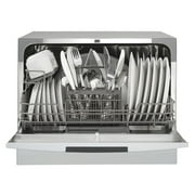 Danby 6 Place Setting Countertop Dishwasher in Silver (DDW631SDB)