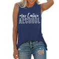 thumbnail image 4 of Womens Tank Tops Summer T Shirts Sleeveless Casual Loose Tunic Blouses, 4 of 5