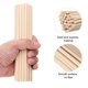 thumbnail image 3 of Uxcell 50 Pcs 1/4 x 12 pulgadas varillas de madera suaves y duraderas para proyectos de manualidades DIY, 3 of 5