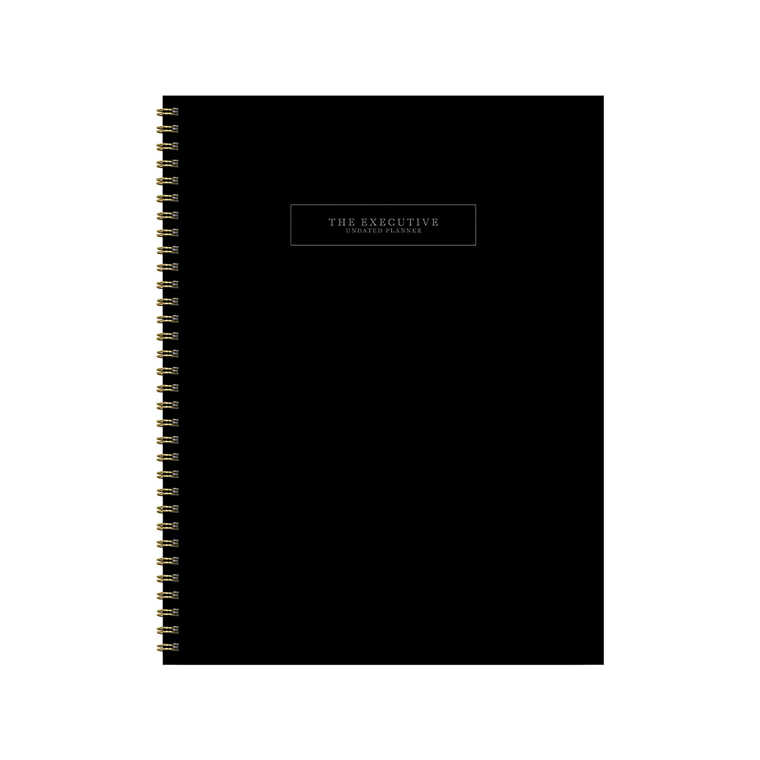 Undated TF Publishing 8.5' x 11' Planner Black (99-9801)