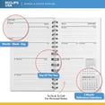thumbnail image 5 of E-CLIPS USA 2025-2026 Weekly and Monthly Planner Notebook, Assorted, 8” x 5”, 24-Pack, 5 of 8