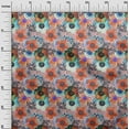 thumbnail image 2 of oneOone Rayon Peach Fabric Florals Quilting Supplies Print Sewing Fabric By The Yard 56 Inch Wide, 2 of 6
