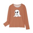 thumbnail image 6 of Cethrio Halloween Tops for Girls, Long Sleeve Pullover Crewneck Kids Clothes Multicolor Size 3-4 T, 6 of 6