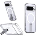 thumbnail image 1 of [PST] Google Pixel 10 / Pixel 10 Pro Case, Shockproof Magnetic Wireless Charging Case with Kickstand MagSafe Compatible, 1 of 5