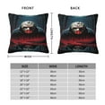 thumbnail image 4 of Jason-Voorhees Pillow Covers, Soft Square Cushion Decorative Throw Pillow Covers For Living Room Couch Bed Sofa, Home Decor 18"X18", 4 of 9