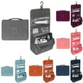 thumbnail image 2 of Coofit Hanging Toiletry Bag Foldable Top Handle Cosmetic Bag Travel Toiletry Bag, 2 of 2