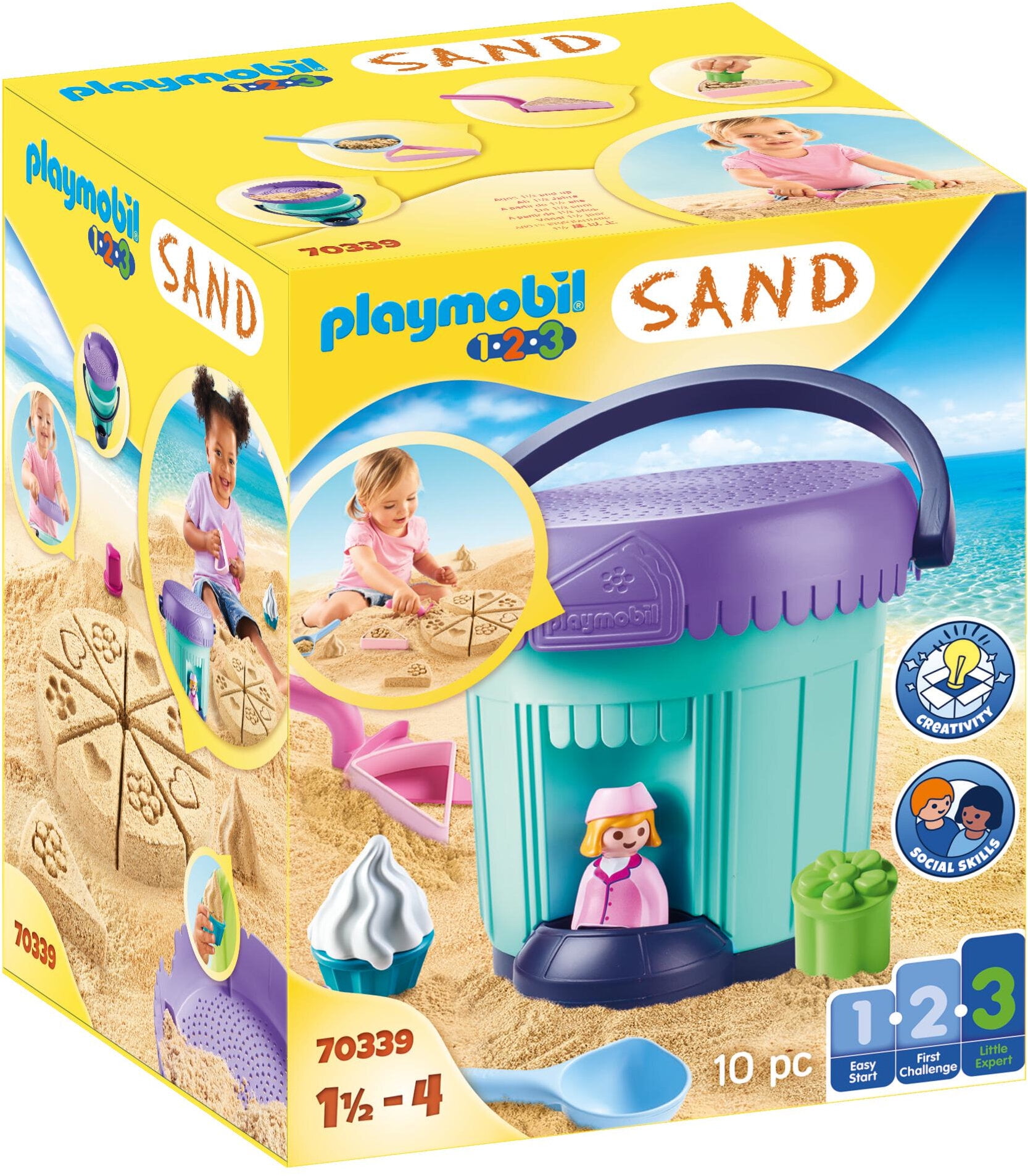 PLAYMOBIL Bakery Sand Bucket Walmart