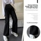 thumbnail image 1 of Pantalones vaqueros de maternidad sueltos de pierna recta primavera otoño prendas de vestir exteriores pantalones largos de pierna ancha ropa de maternidad elástica cómoda de primavera, 1 of 5