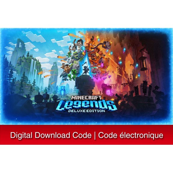 Minecraft Legends Deluxe Edition - Nintendo Switch [Code Numérique]