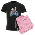 thumbnail image 5 of CafePress - Video Game Controller With Bunny Ears Easter Gamer - Men's Dark Loose Fit Cotton Pajama Set, 5 of 7