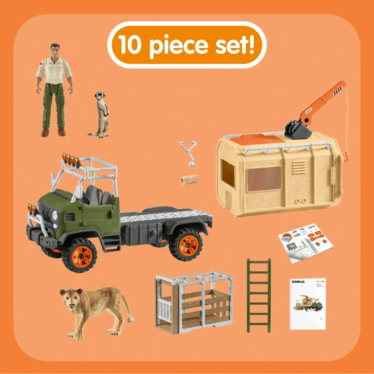 Schleich safari outlet animal rescue truck