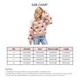thumbnail image 4 of Pull de Noël pour Femmes, Manches Longues Décontracté Confortable Col Rond Mode Femme Pull Tricoté Père Noël pour Hiver pour Extérieur Rose, Gris, Noir, Rouge, Bleu, Vert, 4 of 8