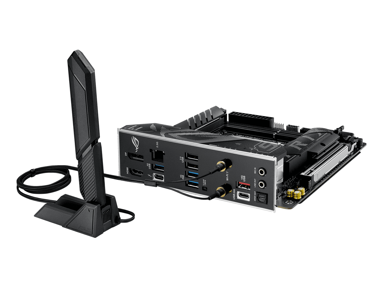 Asus ROG Strix B860-I GAMING WIFI Gaming Desktop Motherboard - Intel B860 Chipset - Socket LGA-1851 - Mini ITX (rogstrixb860-igamingwifi)