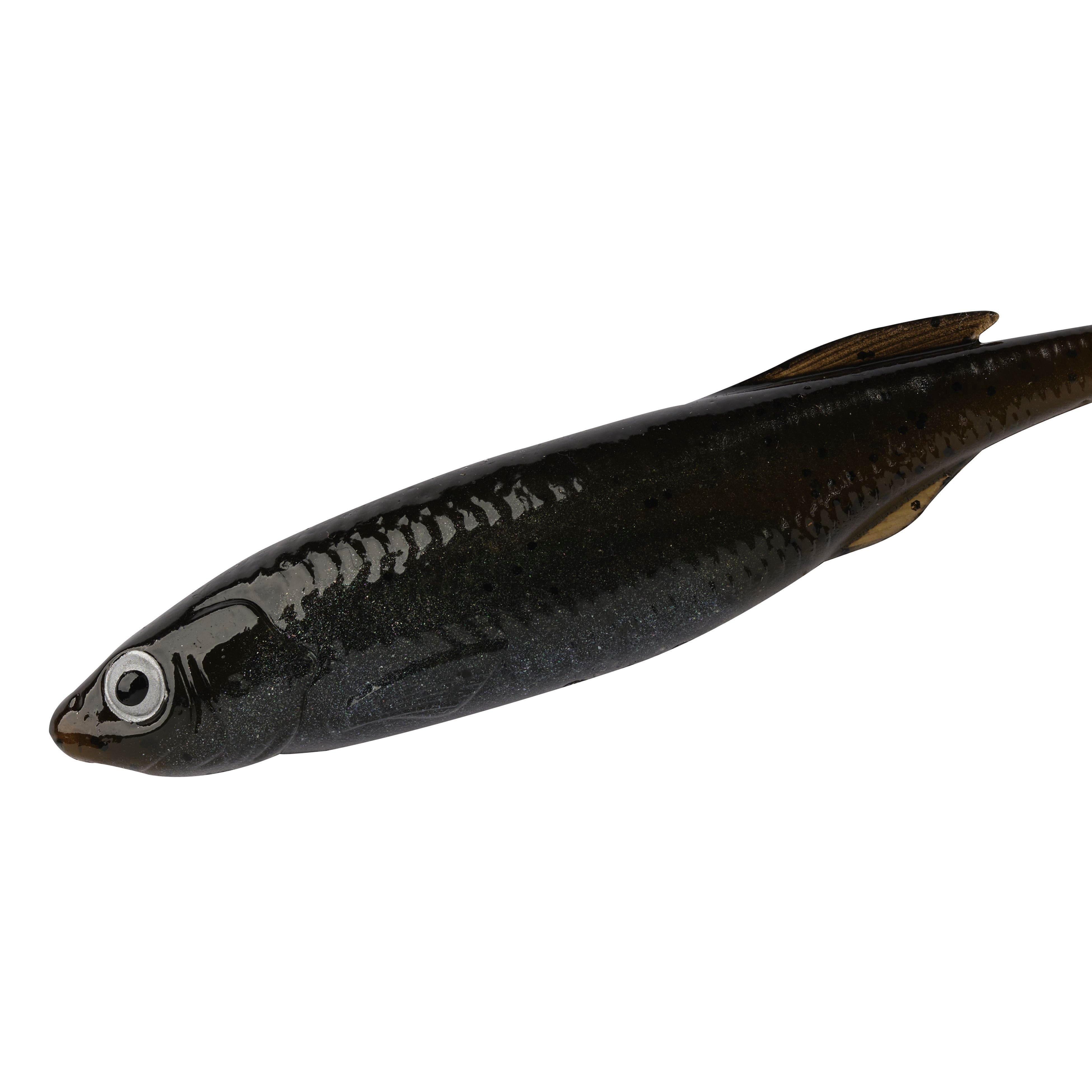 Berkley PowerBait Drip Swimmer 3in Green Pumpkin Shad
