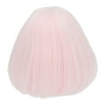 thumbnail image 3 of Doll ,  Effect BJD Hair Easy Styling Durable Straight Bang  For Present, 3 of 7