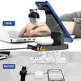 thumbnail image 4 of Cargador inalámbrico magnético para iPhone 13/12, estación de carga inalámbrica 3 en 1 compatible con iPhone 13/12 Pro Max Mini, soporte de cargador iWatch para iWatch 6 5 4 3 2 1 SE, AirPods 3/Pro Fokelyi 223183-2, 4 of 9