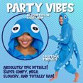 thumbnail image 2 of FUNZIEZ! Octopus Adult Unisex Novelty Union Suit Costume for Halloween - Blue Octopus, Large, 2 of 2