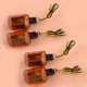 thumbnail image 1 of 4Pcs Motorcycle Turn Signal Light Lamp 12V Fit For Honda Nighthawk 250 650 750 Shadow VT1100 VT500 VT750 VT600 VT700 Rebel 250, 1 of 5