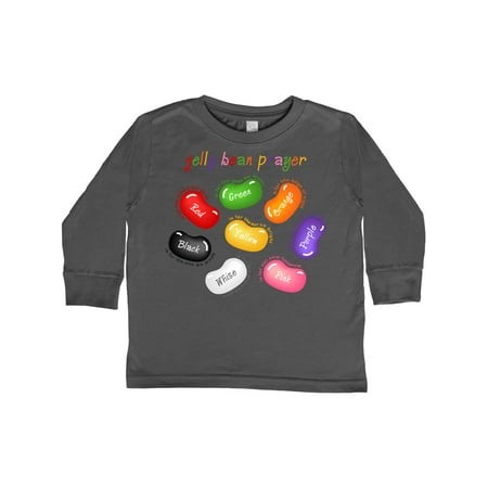 

Inktastic Jelly Bean Prayer Gift Toddler Boy or Toddler Girl Long Sleeve T-Shirt