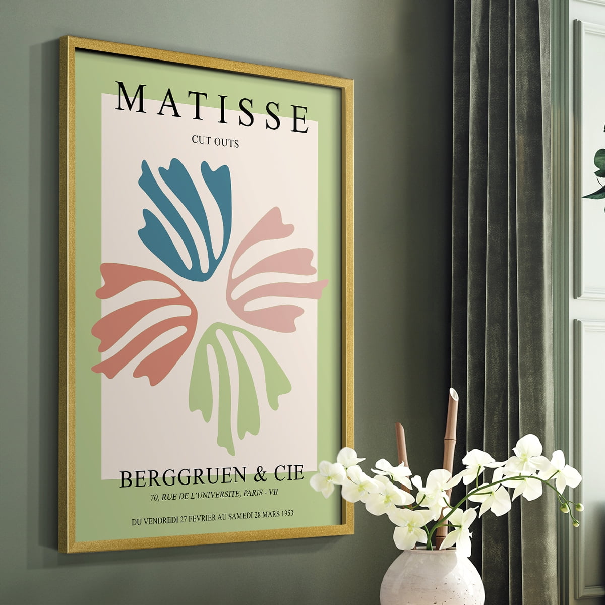 Matisse CCI in Solid Wood 22 x 28 Framed Print