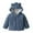 Blue, variant on PMVFHDE Clearance Boy's Lightweight Jacket Warm Outwear Winter Zipper Kids Wool Coat Boys Girls Hooded Pockets Clothes Children Coat Sweatshirt Tops Blue,3-6 Months