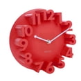 thumbnail image 4 of Puntero del reloj Número 3D Reloj de pared Oficina en casa Reloj de pared Decoración Suministros de regalo de bricolaje, Rojo Eigraketly HA003574-02B, 4 of 6