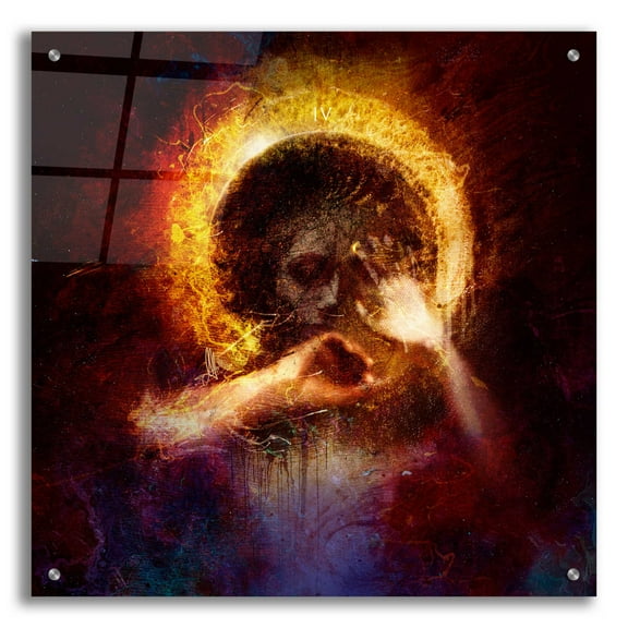 Epic Art 'Further' by Mario Sanchez Nevado, Acrylic Glass Wall Art, 24"x24"