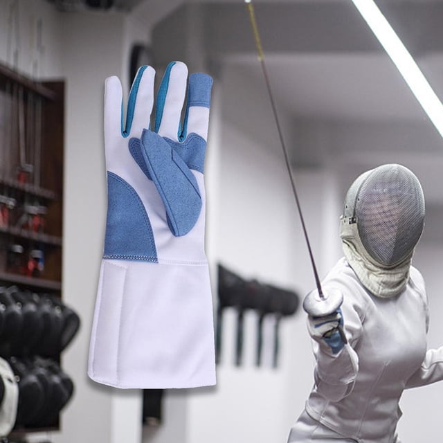 1 pieza de guantes de esgrima para mano izquierda o derecha, protección antideslizante para manos, equipo de entrenamiento resistente al desgaste para Mano izquierda S DYNWAVEMX guantes de esgrima