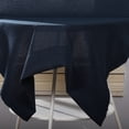 thumbnail image 4 of Nanshing Juliette Light Filtering Rod Pocket Curtain Panel Set, Navy, 27.5" x 84", 4 of 4