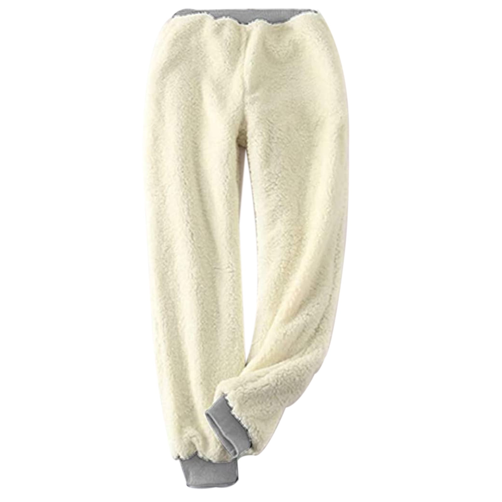 Women Sherpa Fleece Lined Sweatpants 
