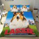 thumbnail image 1 of Lassie Conjunto de sábanas temático, trío de piezas, cómodo y amigable con la piel, diseño único, regalo de decoración para el hogar para familiares, amigos y fans,173cm *218cm, 1 of 6