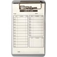 thumbnail image 1 of Wilson Lineup Cards White, One Size, 1 of 4