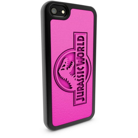 Apple iPhone 5 and 5S 3D Printed Custom Phone Case - Jurassic World - Logo