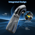 thumbnail image 4 of VIIWII Electric Ear Wax Removal Tool with 2-in-1 Dual Water Tank 3 Pressure Modes Ear Cleaner Kit for Adults Waterproof Ear Irrigation Flushing System 12 Wash Tips USB-C Cable Black, 4 of 9